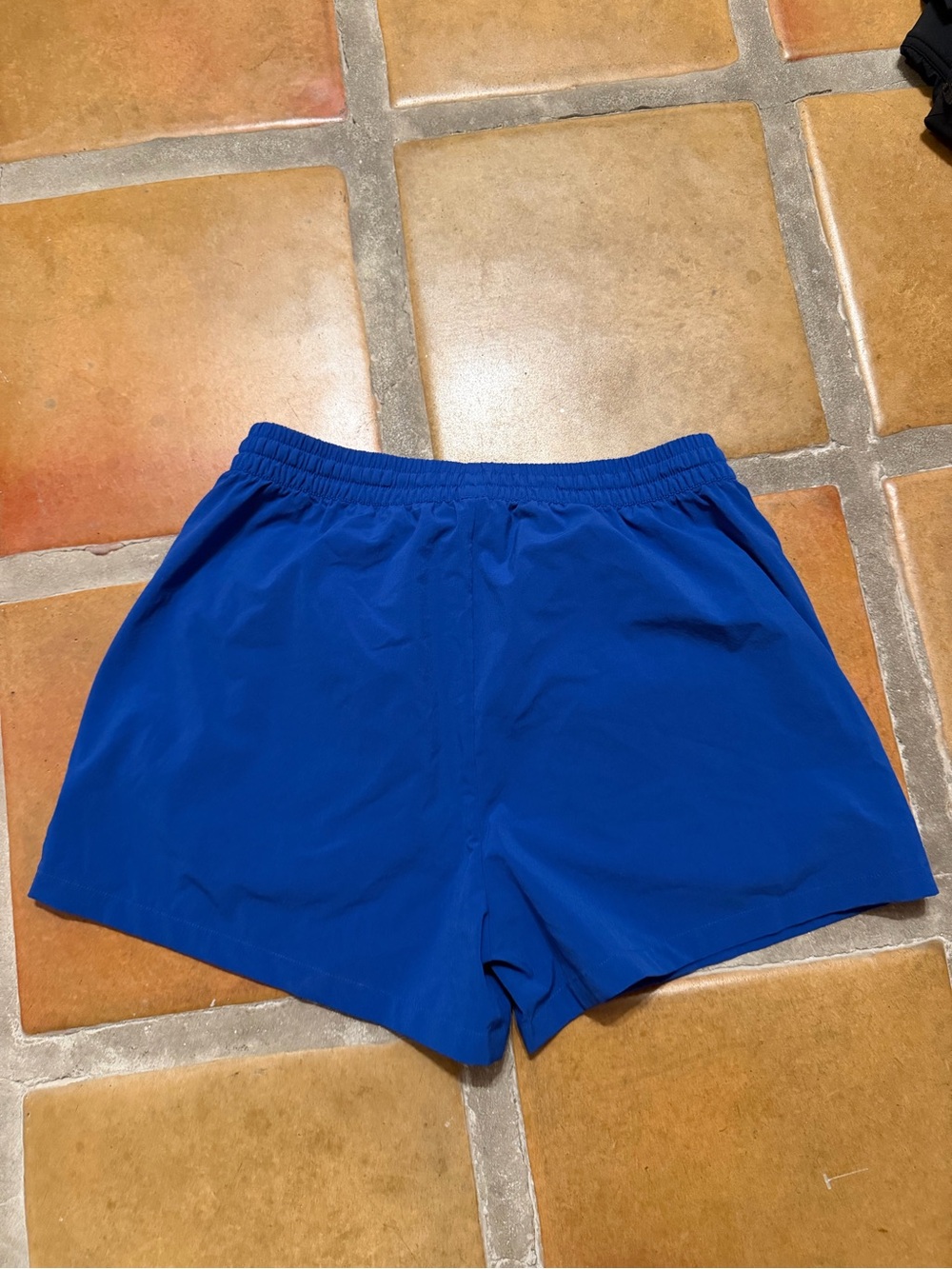 Outdoor Voixes Women’s Drawstring Athletic Shorts - Royal Blue with pockets - Picture 5 of 5